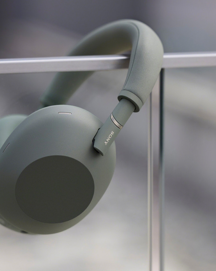 Sony WH1000XM6 Grün produkt in gebrauch