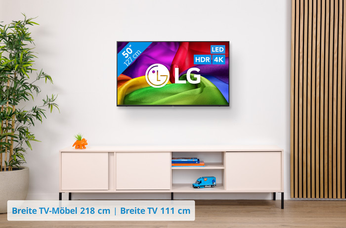LG 50 Zoll Nano UHD 800 (2026) visuelles Coolblue 1
