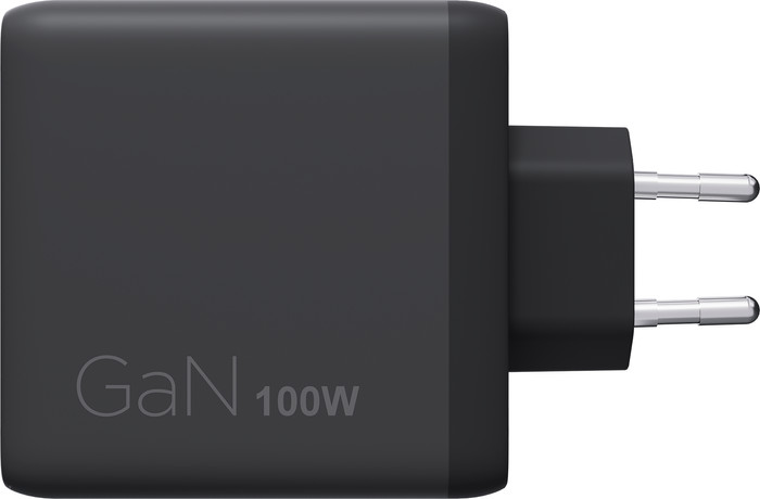 Lenovo Multi-Port USB-C 100 W GaN-Ladegerät linke seite