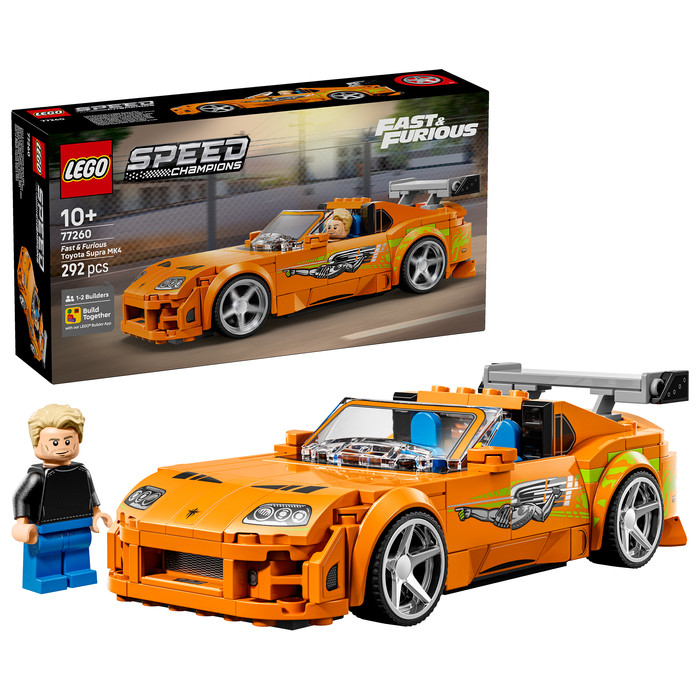 LEGO Speed Champions The Fast and The Furious Toyota Supra MK4 77260 rechte seite