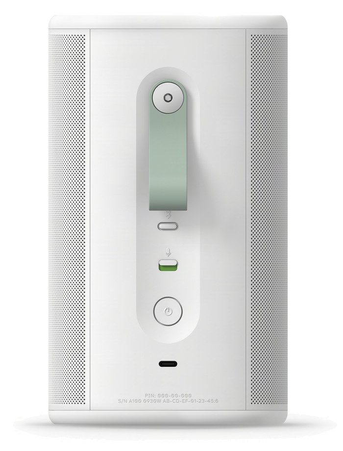 Sonos Play Weiß rückseite