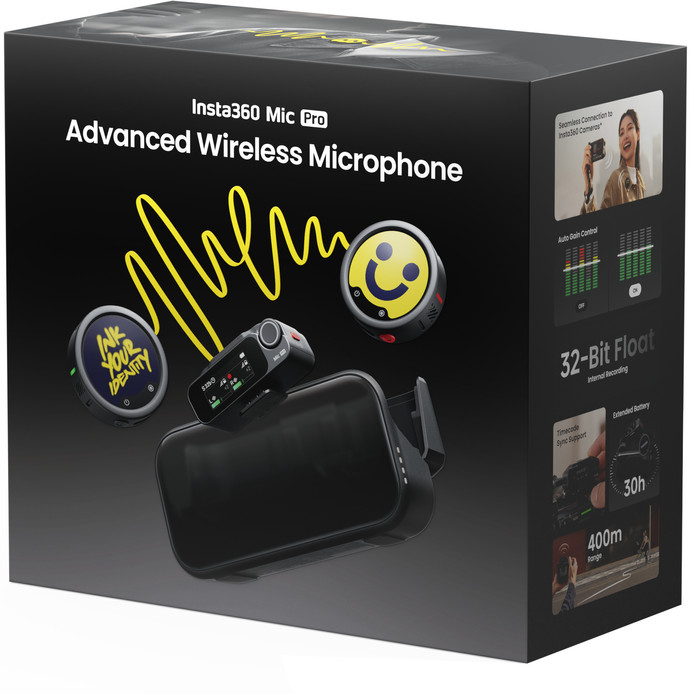 Insta360 Mic Pro Dual verpackung