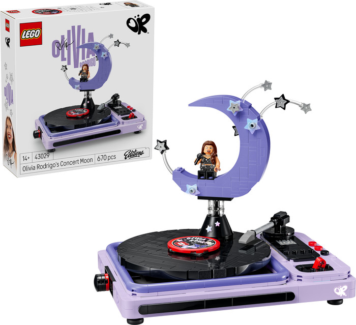 LEGO Editions Olivia Rodrigos Konzertmond 43029 rechte seite