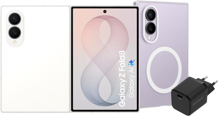 Samsung Galaxy Z Fold8 256GB Weiß 5G + Zubehörset Main Image