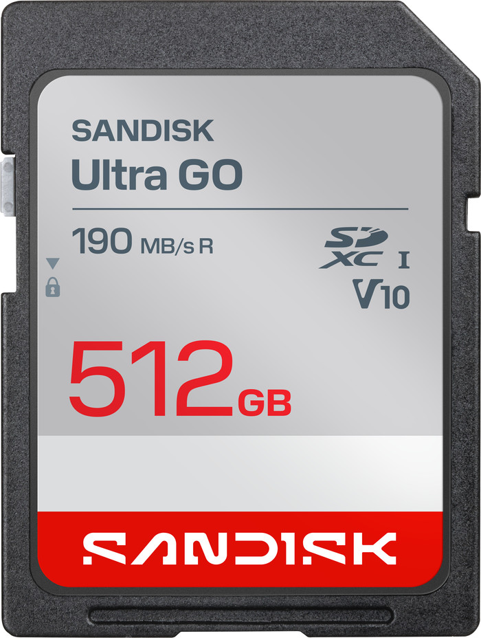 SANDISK Ultra GO SDXC 512GB Main Image