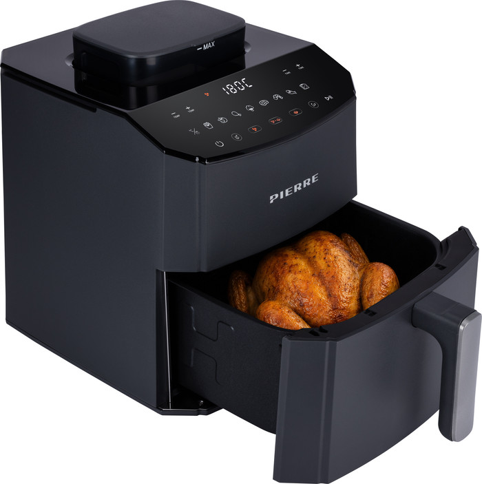 Pierre XXL Single Basket Airfryer with Steam product in use