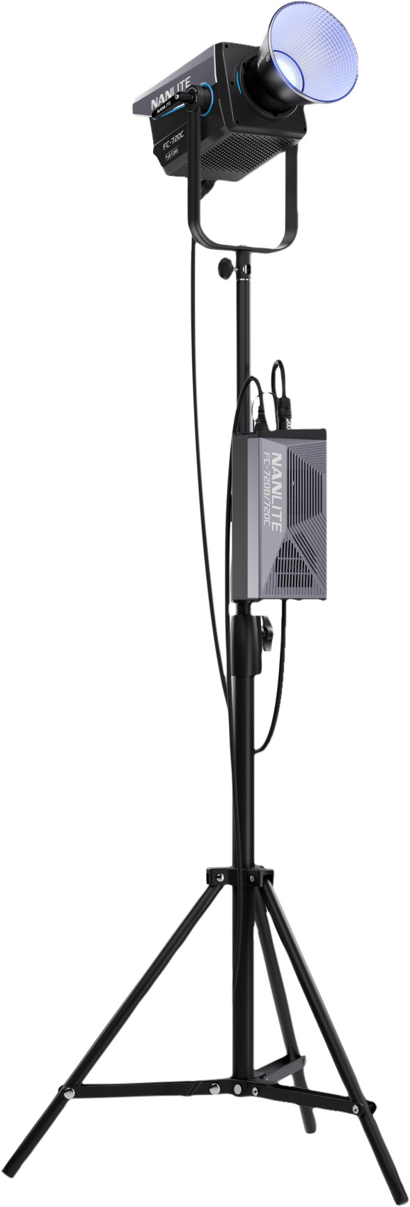 Nanlite FC-720C LED RGBW Spot Light right side