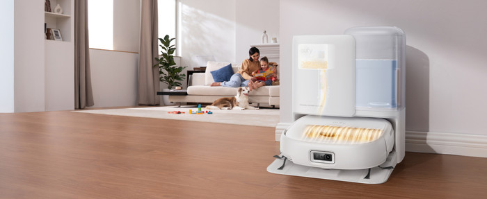 eufy Omni E25 White produkt in gebrauch