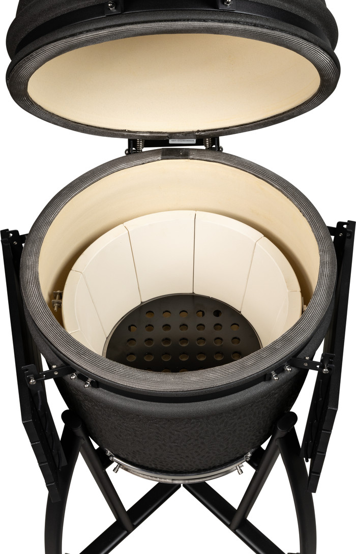 Grill Guru Prime Matte Black Medium inside