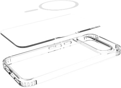 Just in Case Google Pixel 11 Pro XL / 10 Pro XL Backcover mit Magnet Transparent innen