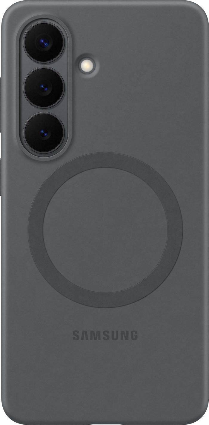 Samsung Galaxy S26 Plus Backcover aus Silikon mit Magnet Schwarz Main Image