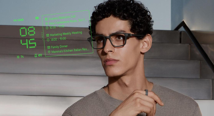 EvenRealities Even G2B Smart Glasses Brown product in use