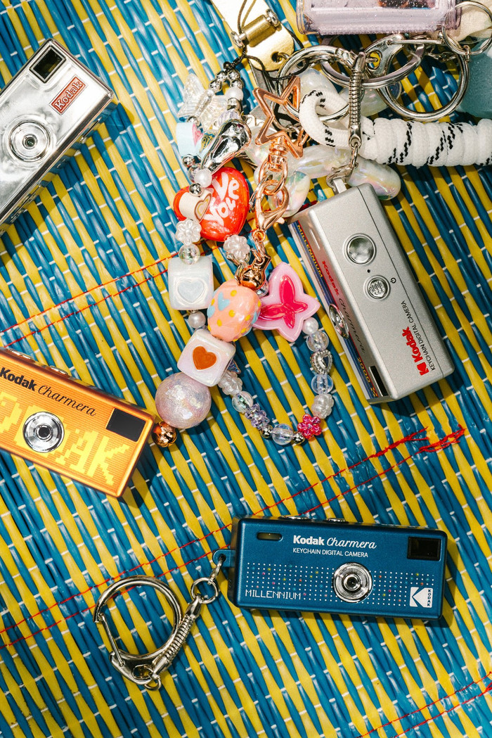 Kodak Charmera Millenium Keychain Digital Camera (Single Blind Box) product in use