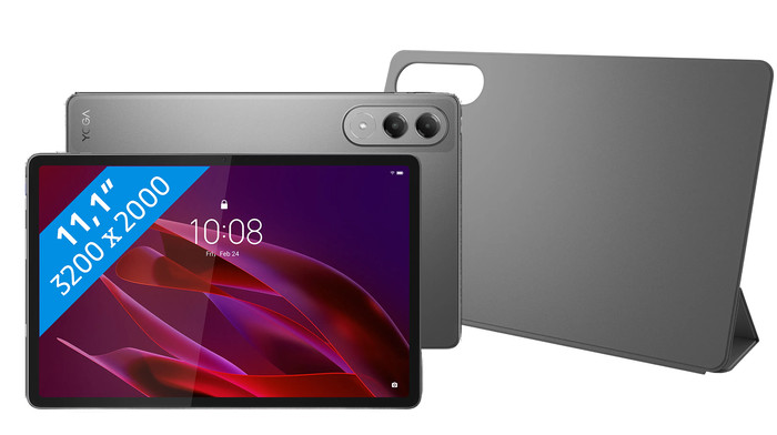 Lenovo Yoga Tab 11,1 Zoll 256GB WLAN Grau mit Stylus + Book Case Grau Main Image