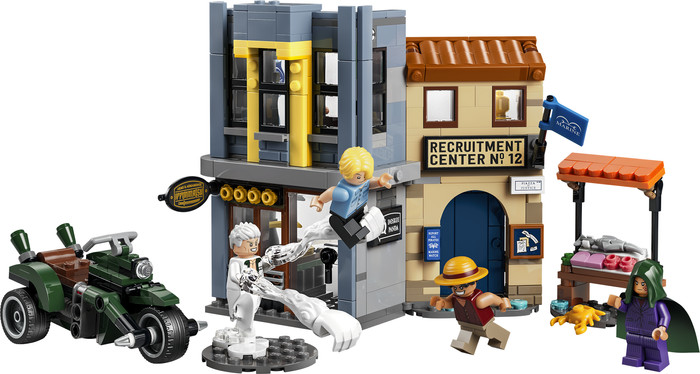 LEGO One Piece Showdown mit Kapitän Smoker 75642 Main Image