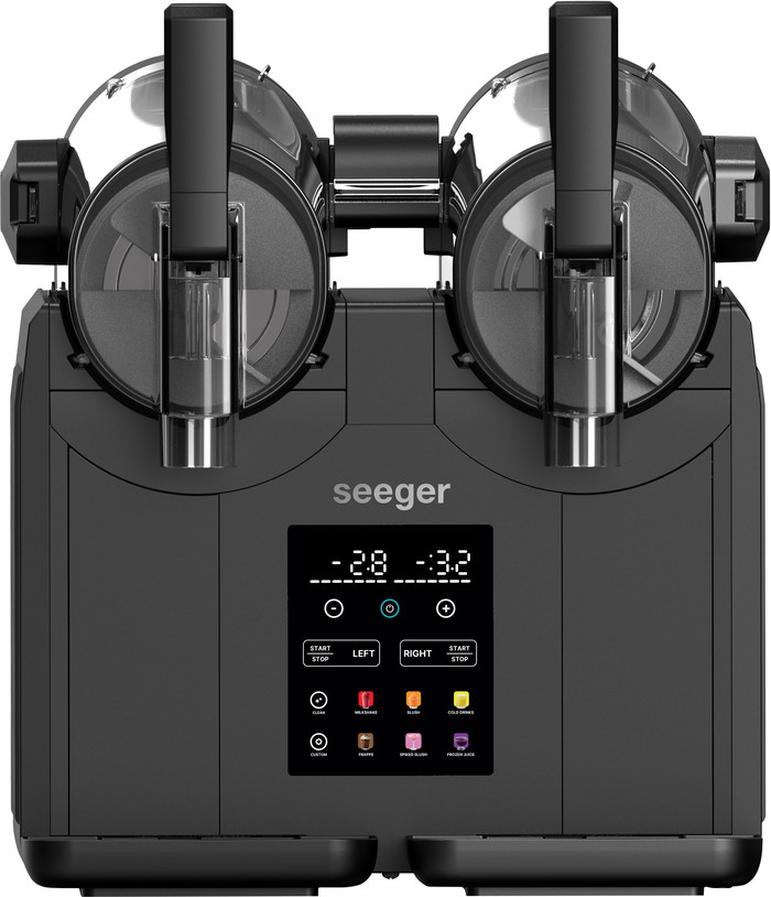Seeger SuperSlush Twin Frozen Drink Maker 2x2L vorne