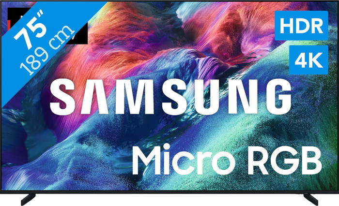 Samsung 75 Zoll Micro RGB R85H (2026) Main Image
