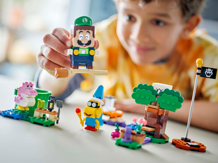 LEGO Super Mario Abenteuer mit dem interaktiven Luigi 71440 produkt in gebrauch