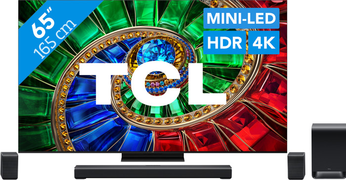 TCL RGB Mini LED 65" RM7L (2026) + TCL S65K Main Image