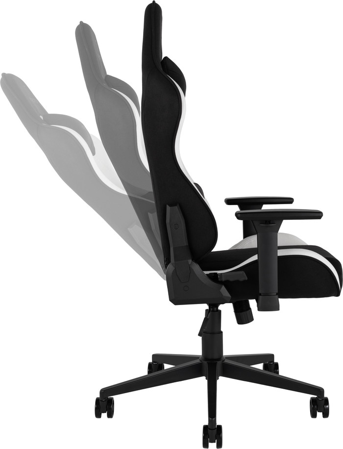 Vortech Essential Gaming Chair White + Vortech Floor Mat Black visual supplier