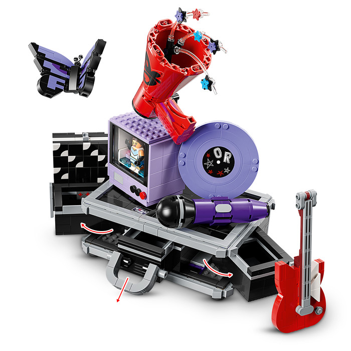 LEGO Editions Olivia Rodrigos Geheimer Koffer 43030 detail