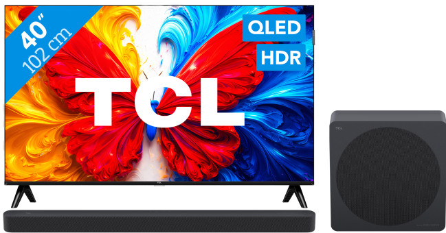 TCL QLED 40 Zoll S5L (2026) + TCL A65K Main Image