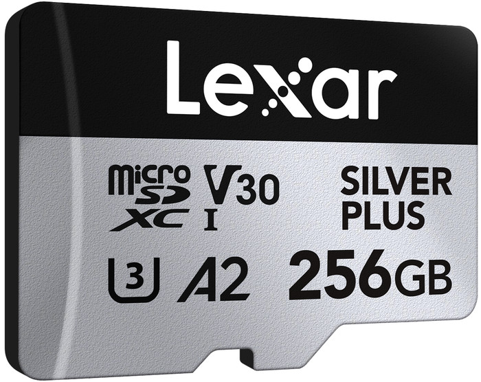 Lexar Professional microSDXC Silver Plus 256GB 150 MB/s rechte seite
