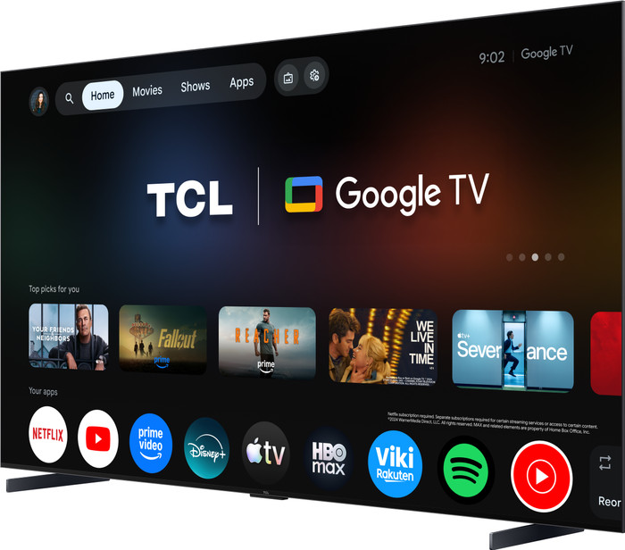 TCL 98 Zoll RGB Mini-LED RM7L 4K (2026) vorne