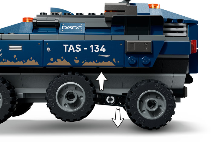 LEGO Marvel Spider-Man Jagt den Gefängnistransporter 76349 detail