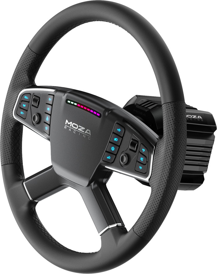 Moza R5 Pro LKW Fahrsimulator rechte seite