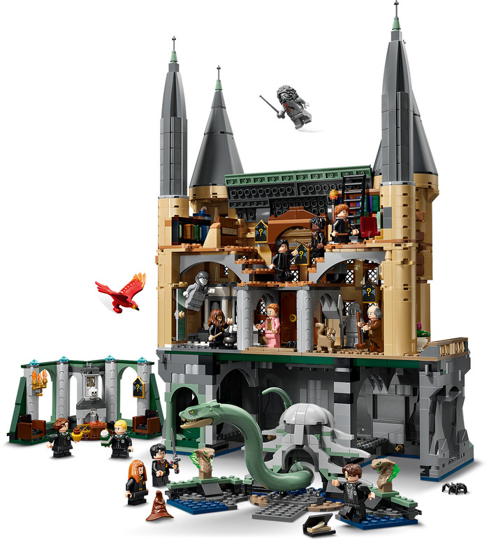 LEGO Harry Potter Schloss Hogwarts: Ostflügel 76473 detail