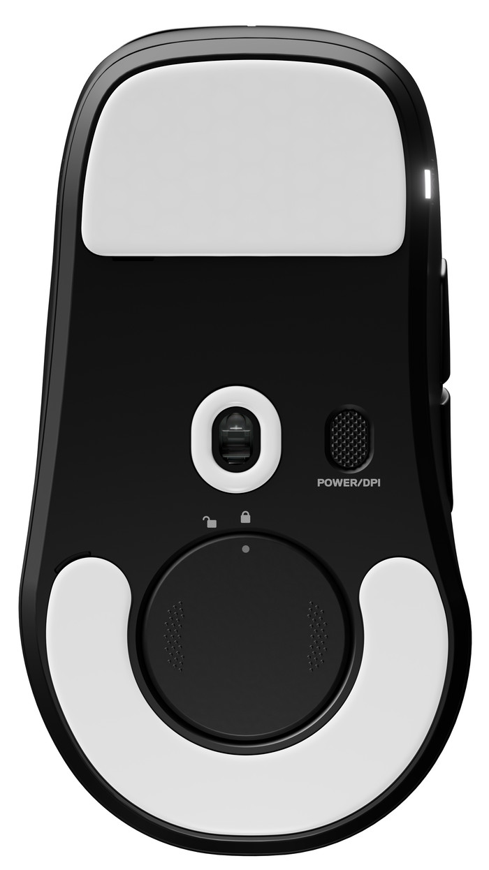 SteelSeries Sensei Pro WL Mini Wireless Gaming Mouse Black bottom
