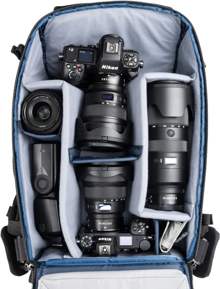Think Tank DarkLight Reiserucksack 20L Schwarz innen
