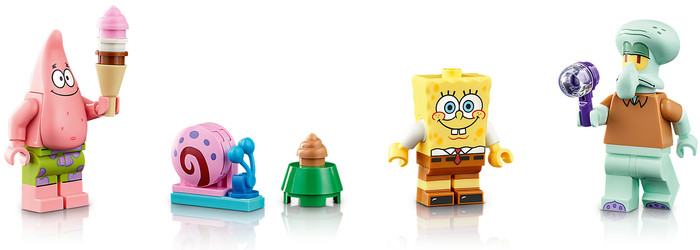 LEGO Icons SpongeBob Schwammkopf: Bikini Bottom 11386 vorne
