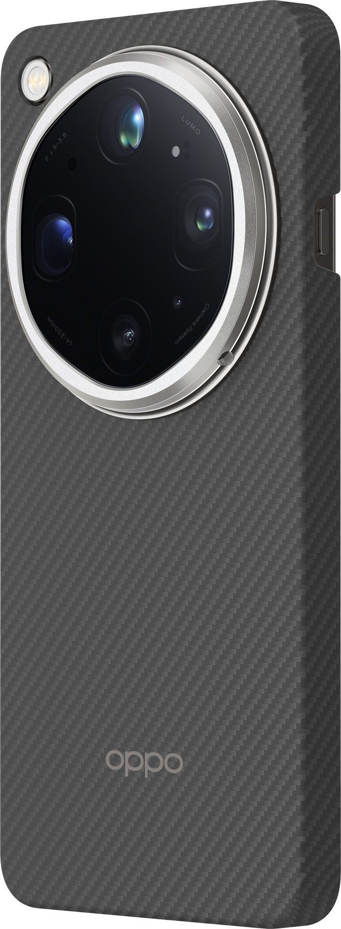 OPPO Find X9 Ultra Backcover mit Magnet Schwarz rechte seite