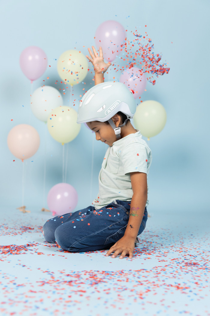 ABUS Smiley 3.0 ACE LED Green M product in use