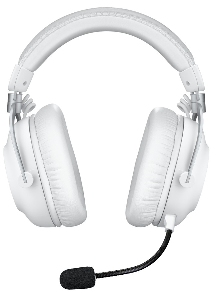 Logitech G PRO X 2 LIGHTSPEED Wireless Gaming Headset White front