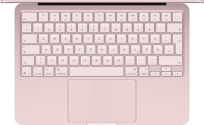 Apple MacBook Neo (2026) A18 Pro 512GB with Touch ID Blush QWERTZ top