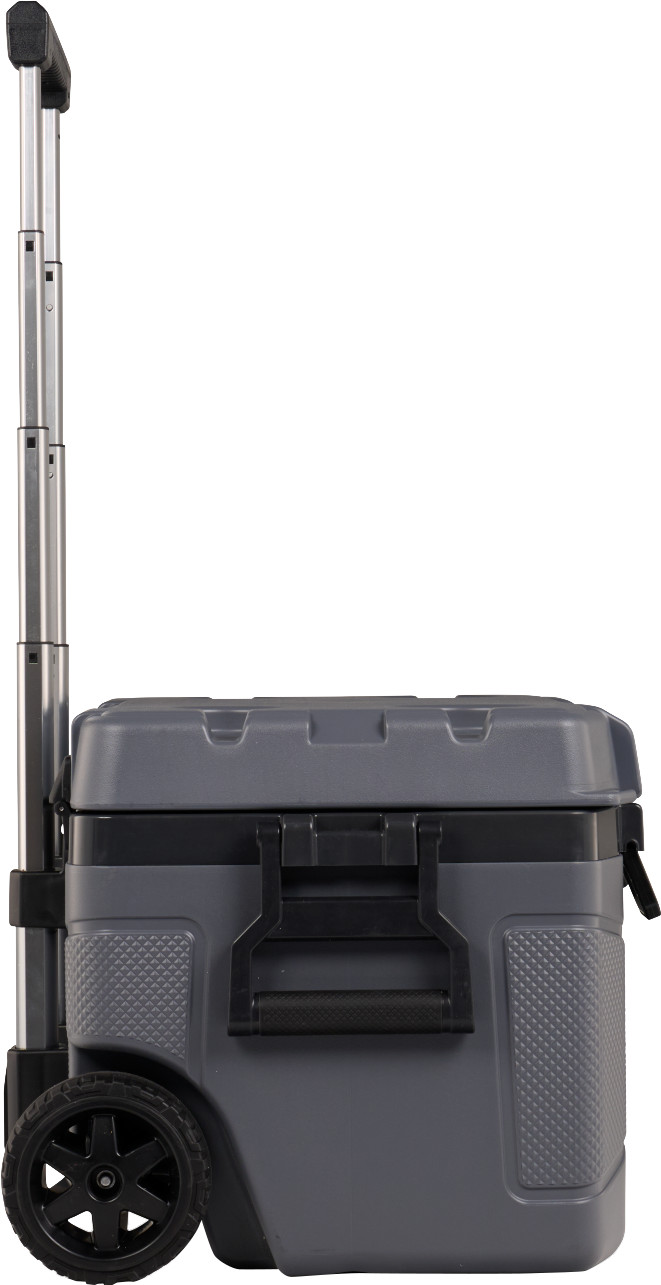 Igloo Trailmate 52 QT Carbonite Roller Kühlbox linke seite