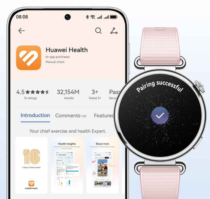 Huawei Watch GT 7 41 mm Grey product in use