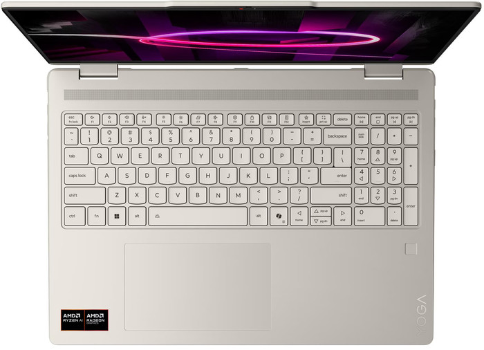 Lenovo Yoga 7 2-in-1 OLED Copilot+ PC 16AGP11 - 16" - AMD Ryzen AI 7 - 32GB RAM/1TB SSD oberseite