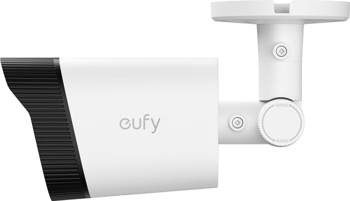 eufy PoE Security System + NVR + S4 2-pack + E40 2-pack left side