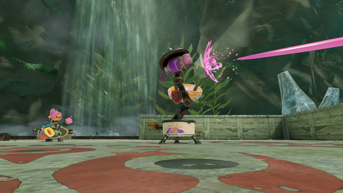 Splatoon Raiders Nintendo Switch 2 produkt in gebrauch