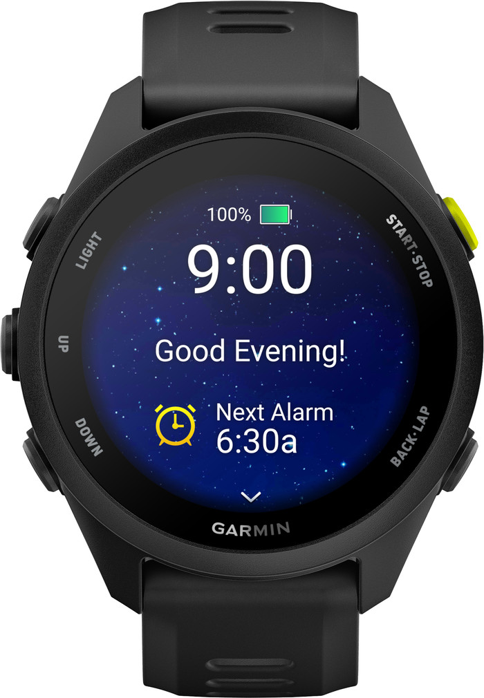 Garmin Forerunner 70 43mm Black front