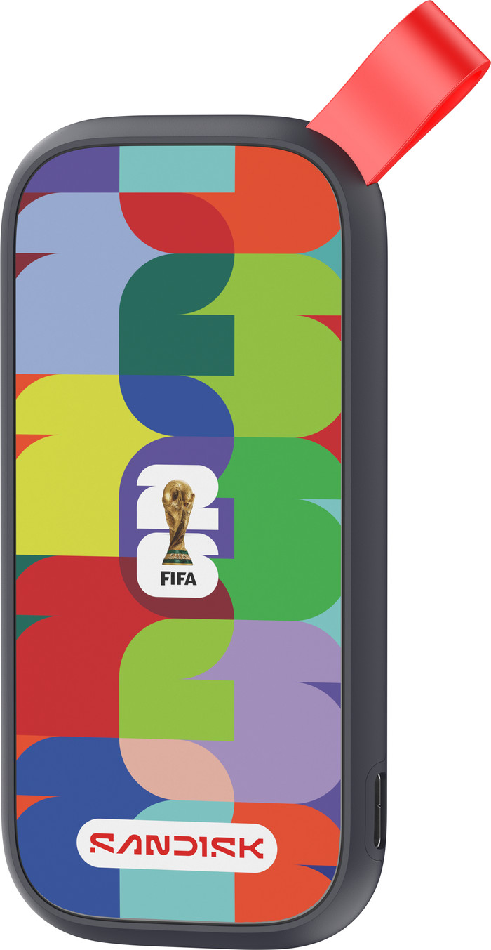 SANDISK Portable SSD FIFA WORLD CUP 2026 Edition 1TB rechte seite