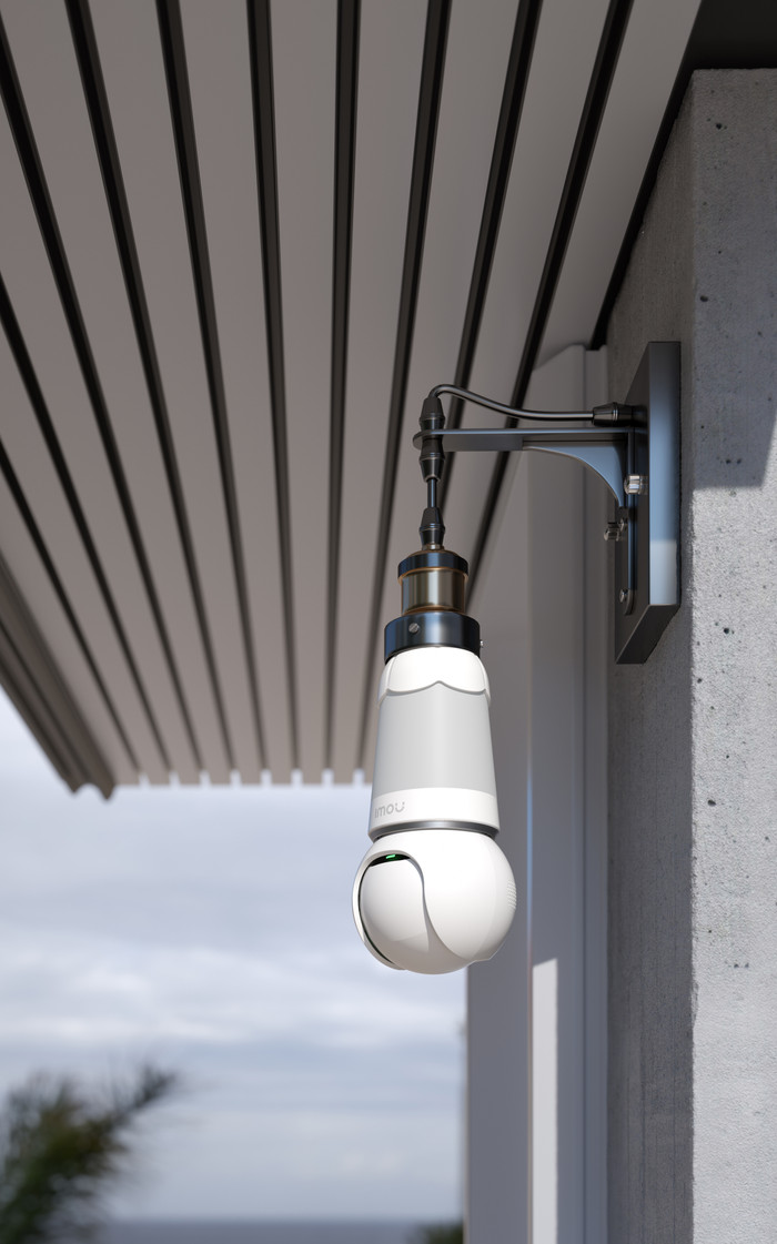 Imou Bulb Cam produkt in gebrauch