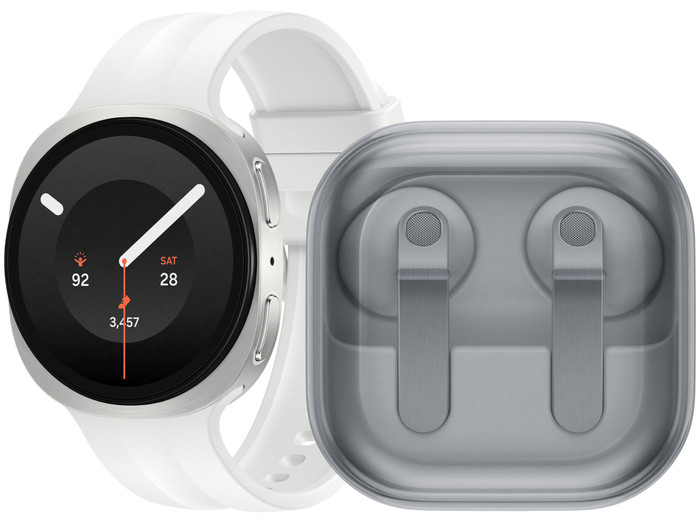Samsung Galaxy Watch9 Weiß 40 mm + Samsung Galaxy Buds4 Weiß Main Image