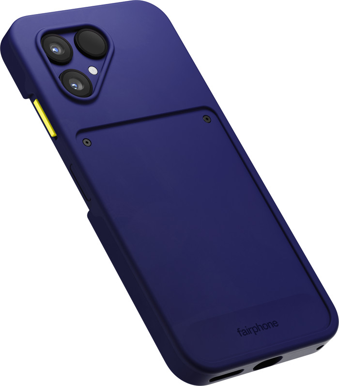 Fairphone 6+ Protective Backcover Blau rechte seite