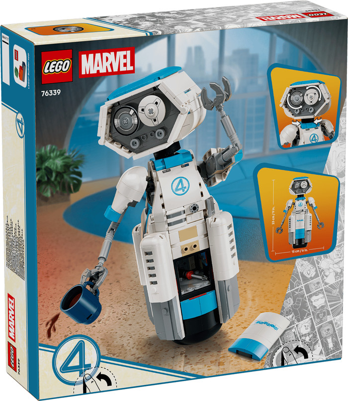 LEGO Marvel The Fantastic Four H.E.R.B.I.E. 76339 verpackung
