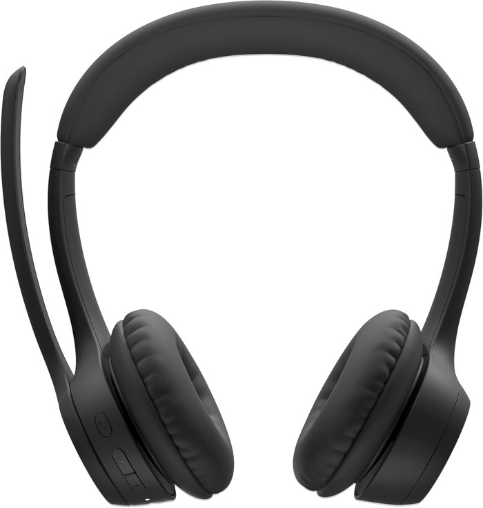 Logitech Zone 300 kabelloses Office-Headset Schwarz vorne